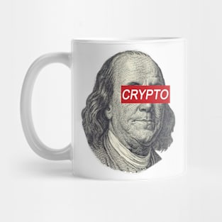 Dollar Man Has Crypto Eyes Mug